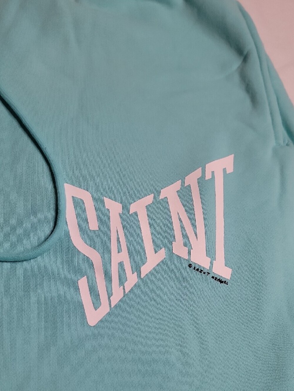 Saint Mxxxxxx Drawstring Blue Shorts Saint - Picture 2 of 5